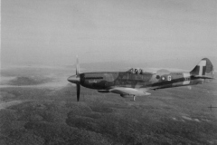 Spitfire-over-Church-Fenton